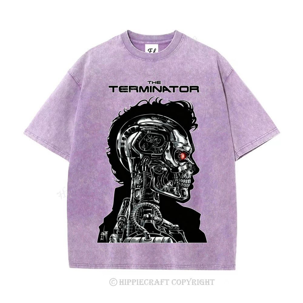 Unisex  Terminator Washed T-Shirt