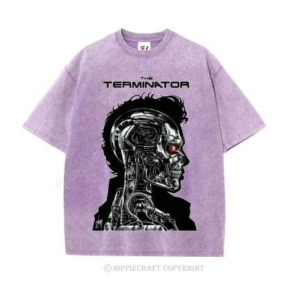 Unisex  Terminator Washed T-Shirt