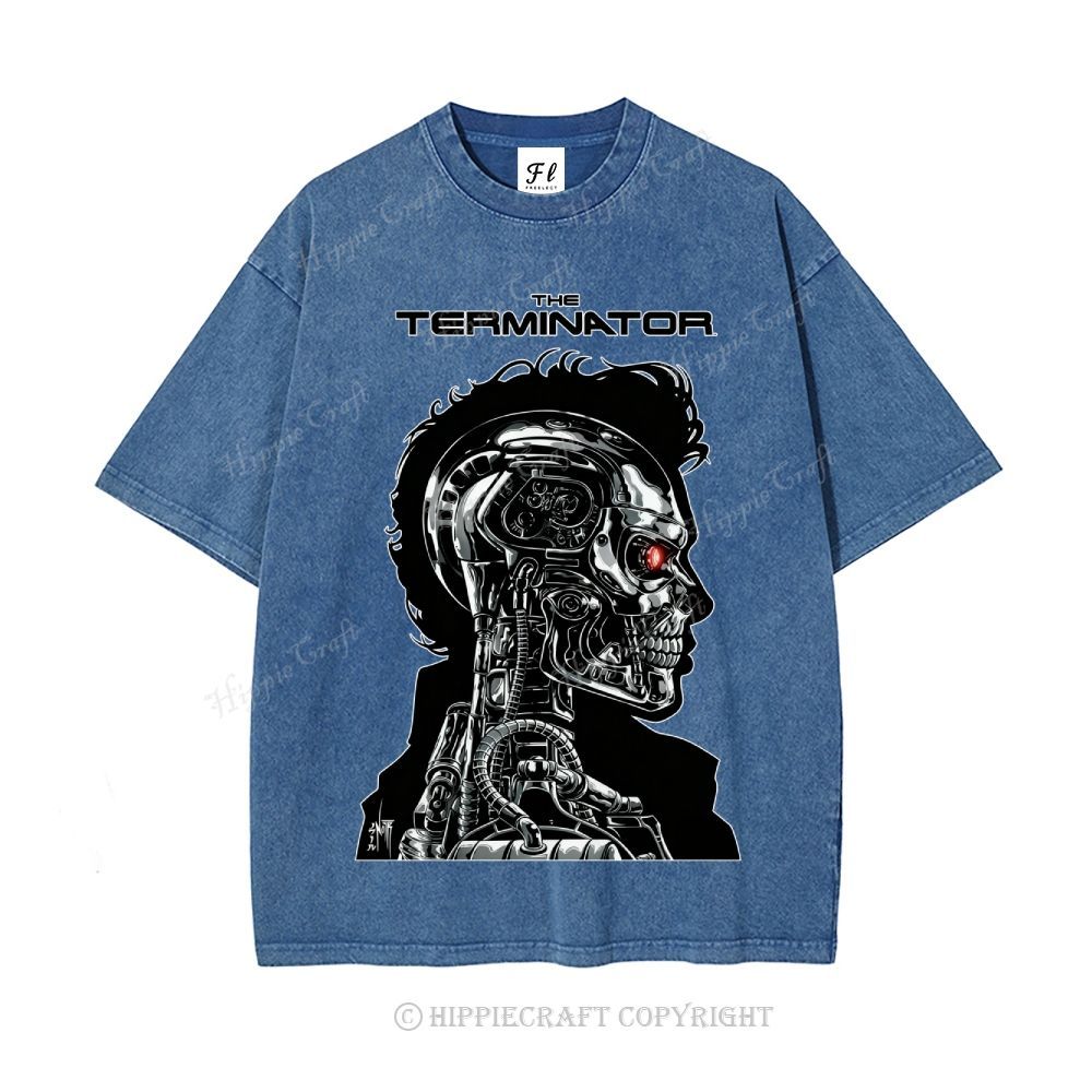 Unisex  Terminator Washed T-Shirt