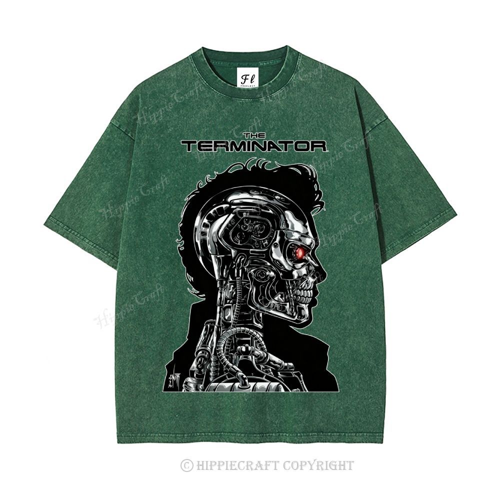 Unisex  Terminator Washed T-Shirt