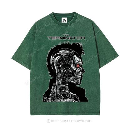 Unisex  Terminator Washed T-Shirt