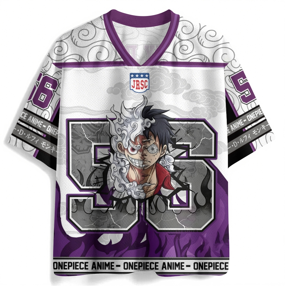 One Piece Crew Neck Football Jersey