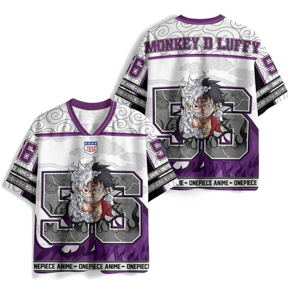 One Piece Crew Neck Football Jersey