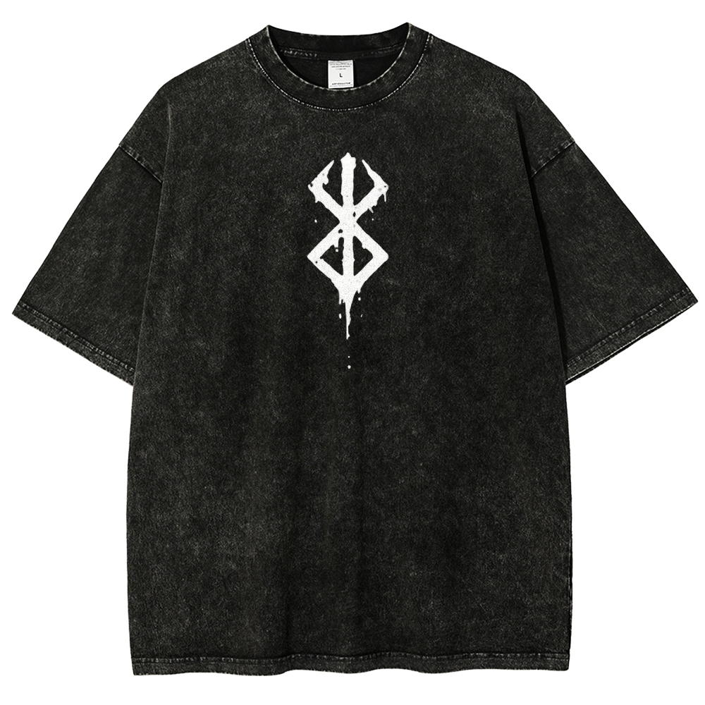 Unisex Fit Washed T-Shirt berserk