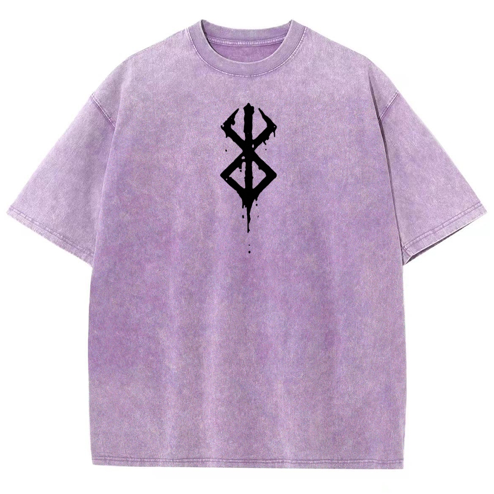 Unisex Fit Washed T-Shirt berserk