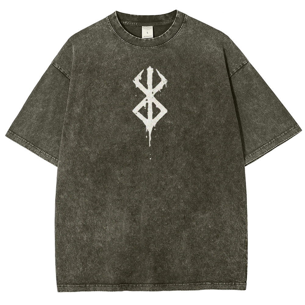 Unisex Fit Washed T-Shirt berserk