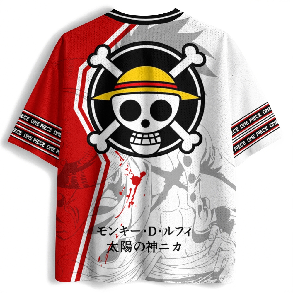One Piece Crew Neck Football Jersey