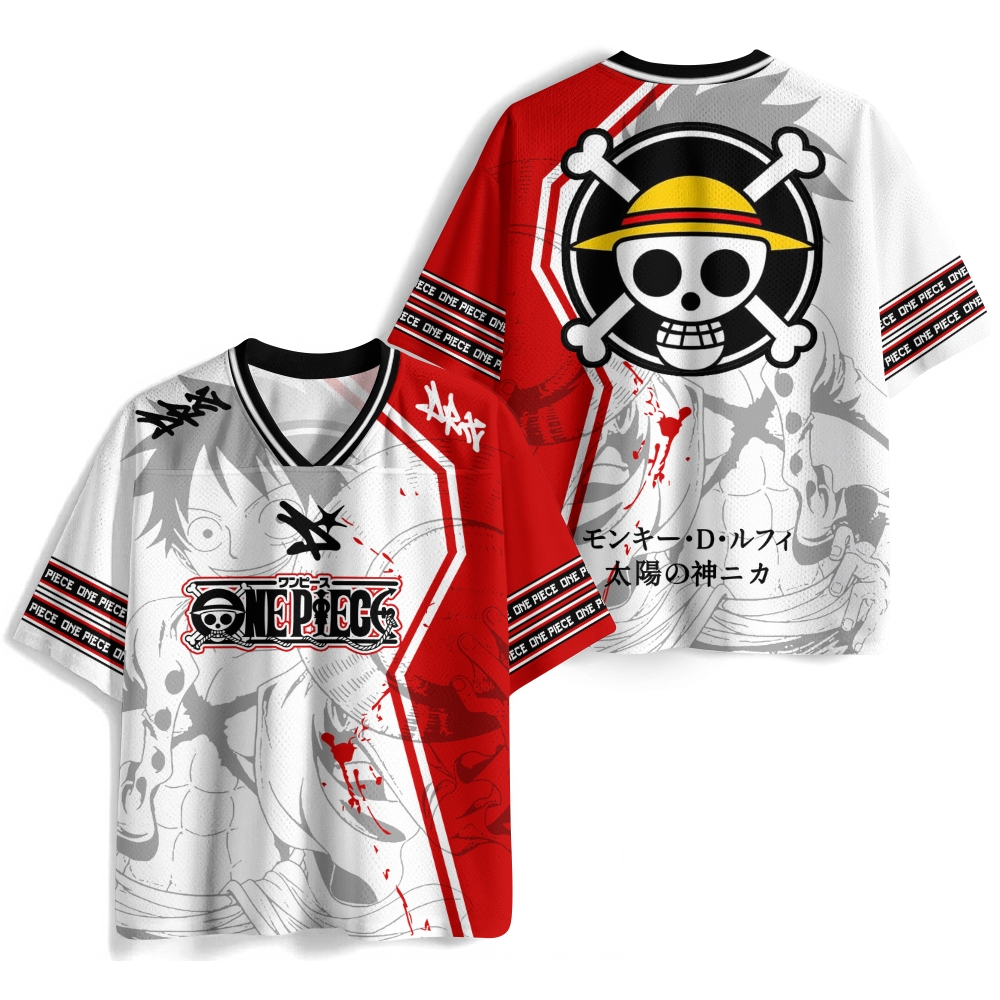 One Piece Crew Neck Football Jersey