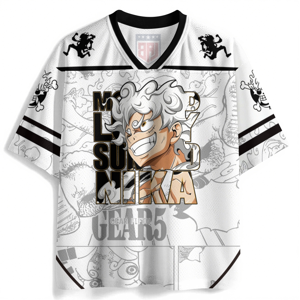 One Piece Crew Neck Football Jersey