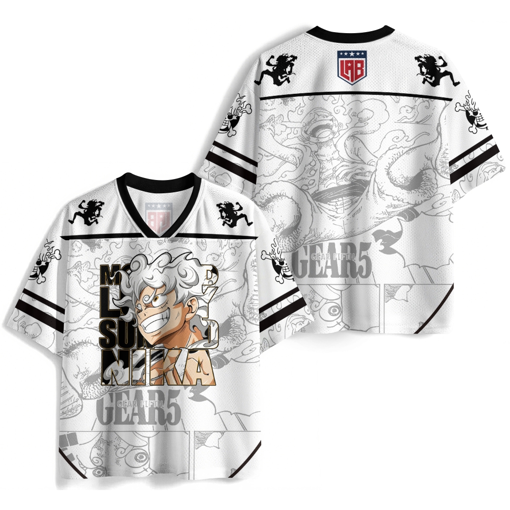 One Piece Crew Neck Football Jersey
