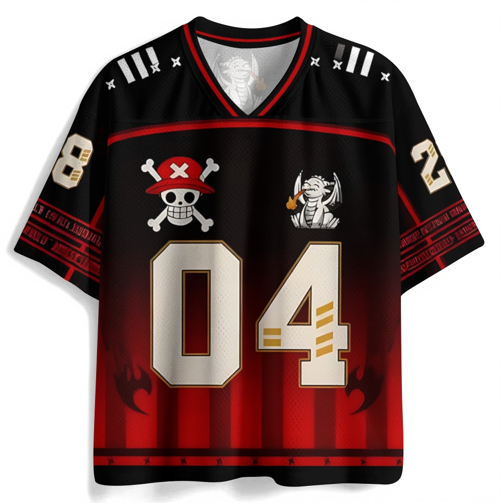 ONE PIECE Anime Football Jersey
