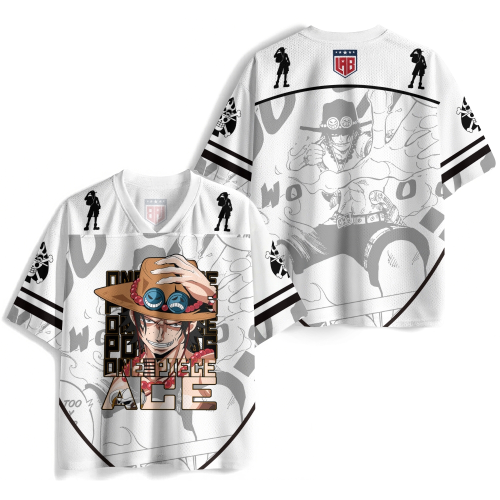 One Piece Crew Neck Football Jersey