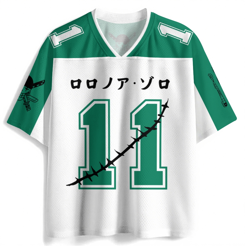 One Piece Crew Neck Football Jersey