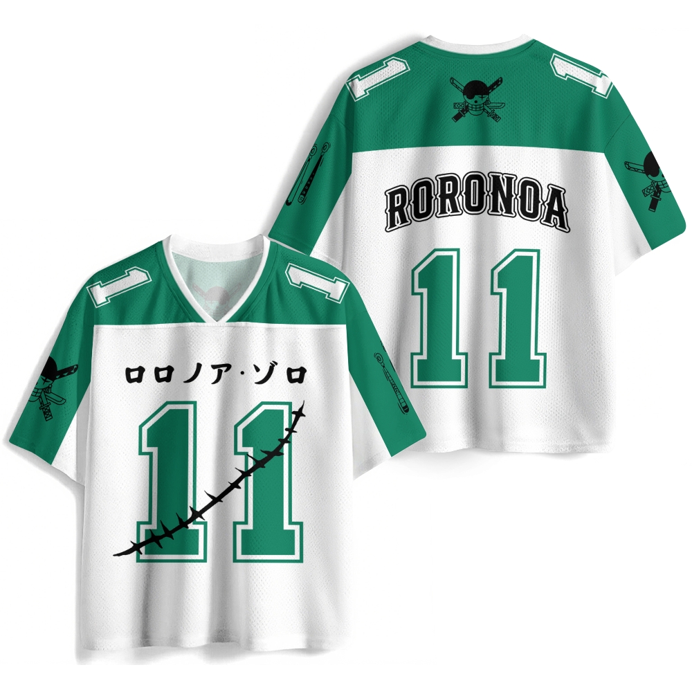 One Piece Crew Neck Football Jersey