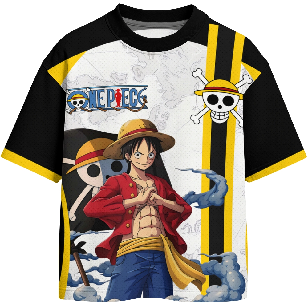 One Piece Crew Neck Football Jersey