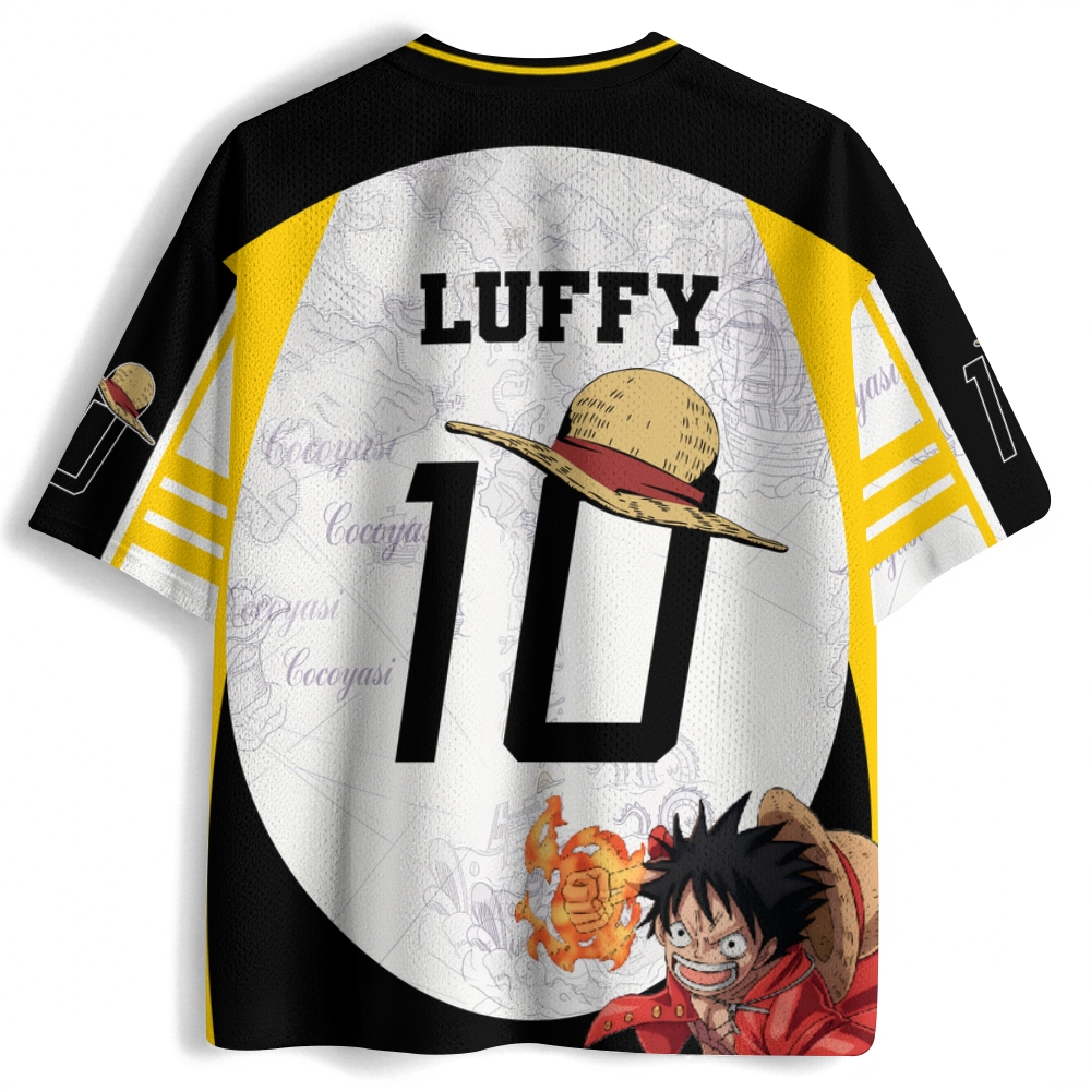 One Piece Crew Neck Football Jersey