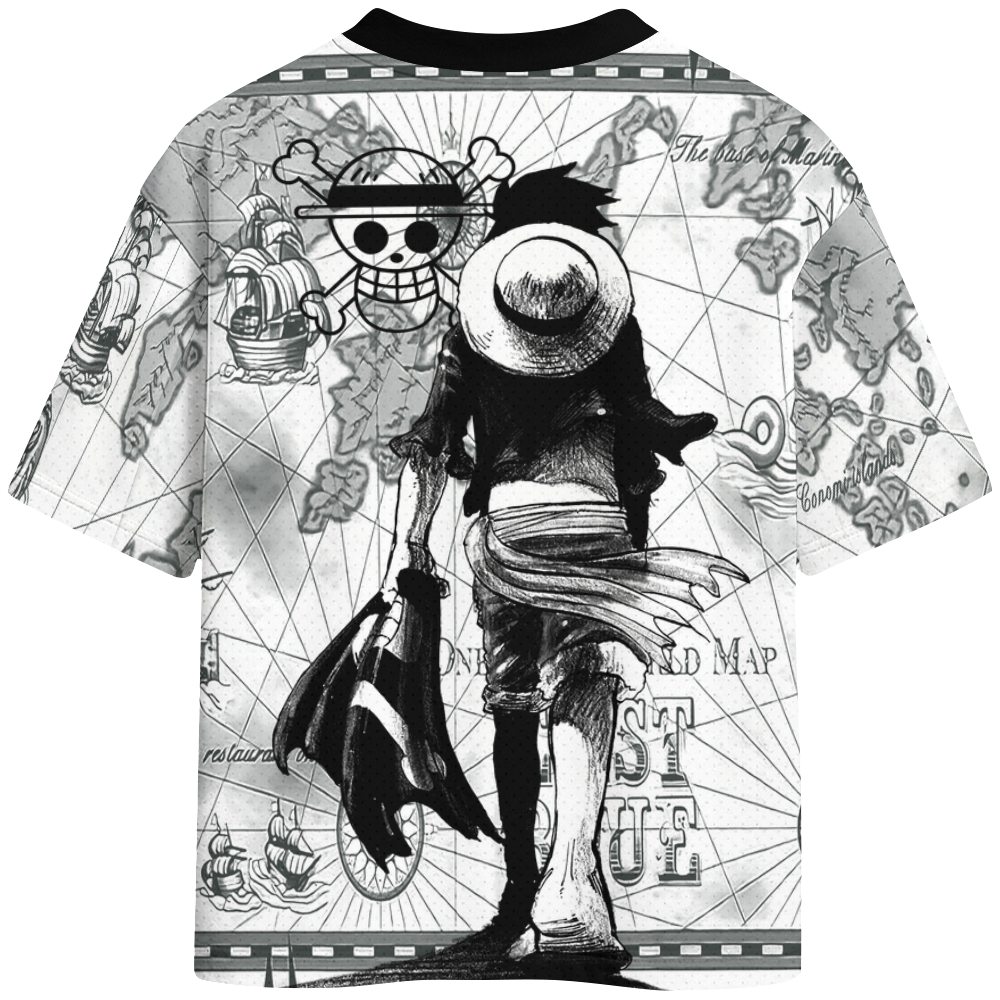 One Piece Crew Neck Football Jersey