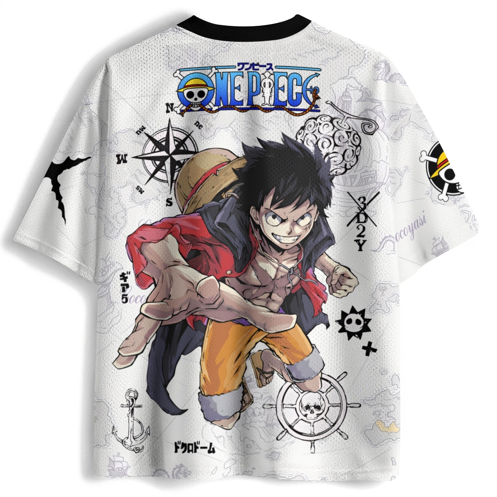 One Piece Crew Neck Football Jersey