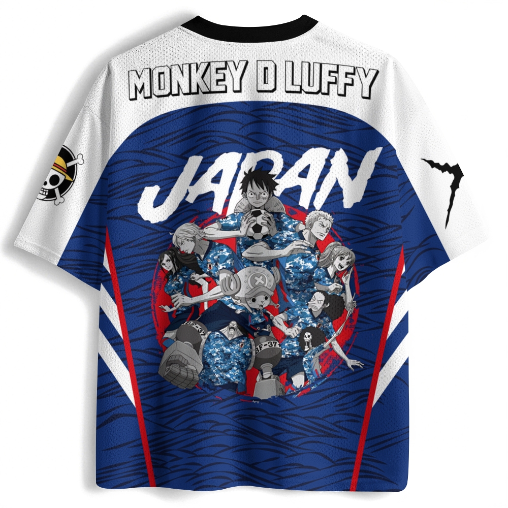 One Piece Crew Neck Football Jersey