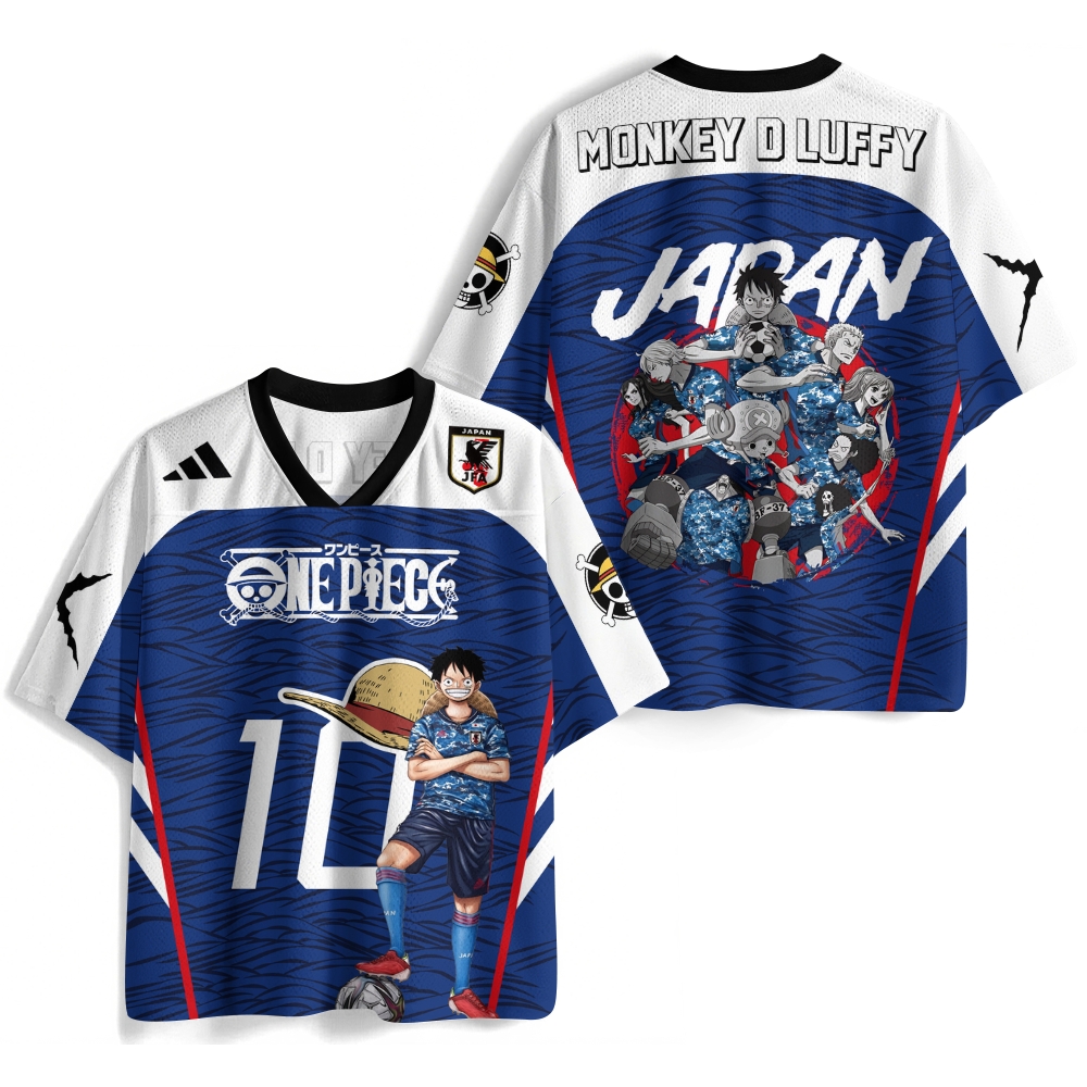 One Piece Crew Neck Football Jersey