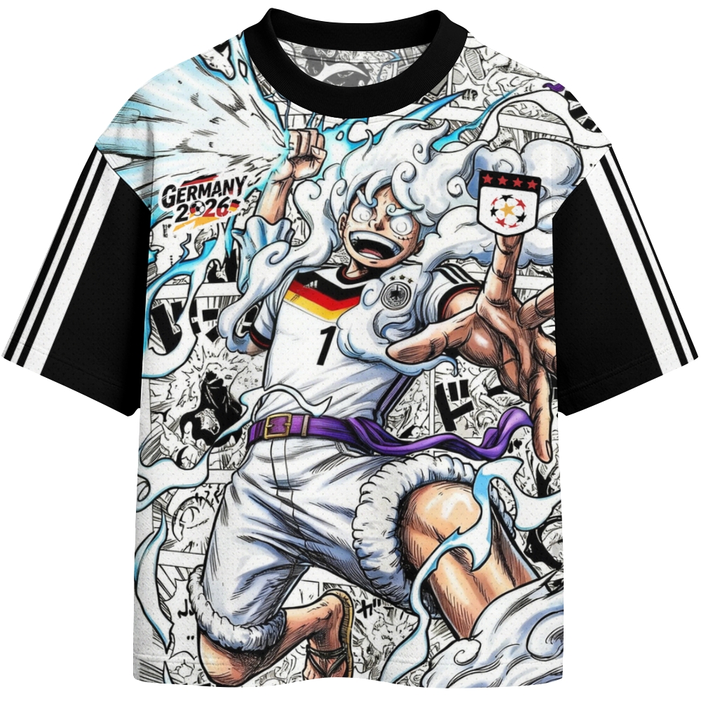 One Piece Crew Neck Football Jersey