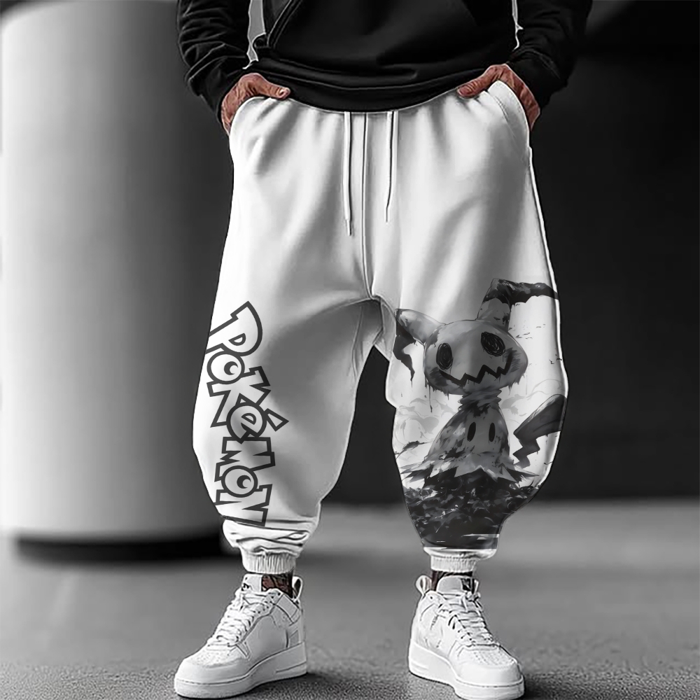 Unisex Casual Anime Streetwear Pants丨Pokémon