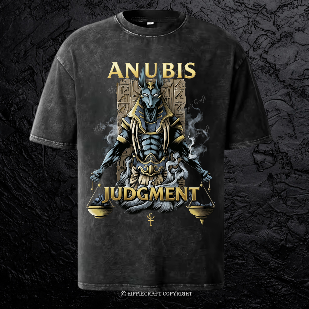 Unisex ANUBIS Washed T-Shirt