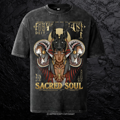 Unisex ANUBIS Washed T-Shirt
