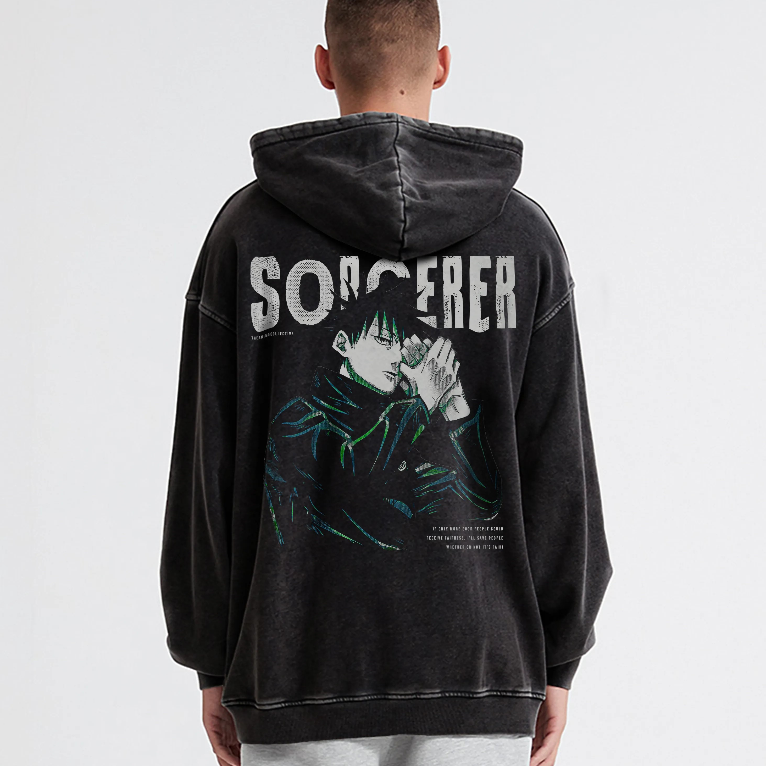 Megumi Vintage Hoodie | Jujutsu Kaisen