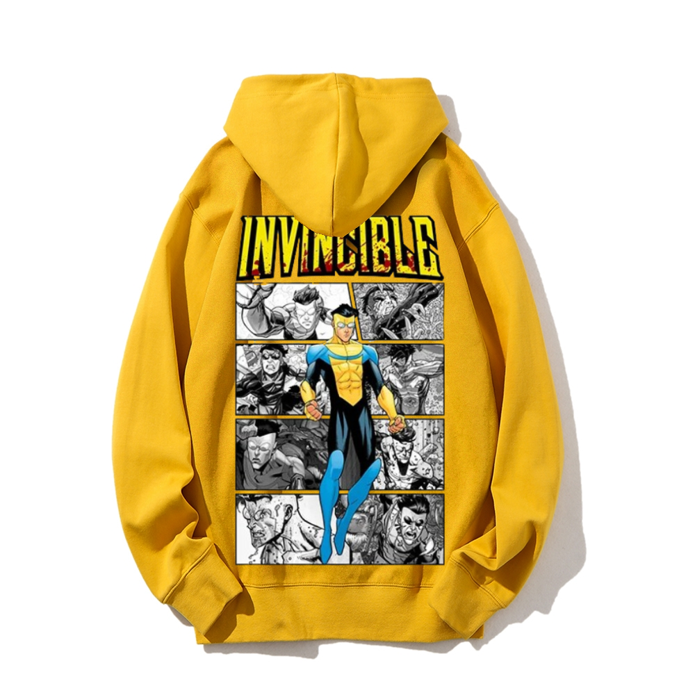 Invincible Cotton Unisex Graphic Stylish Hooded