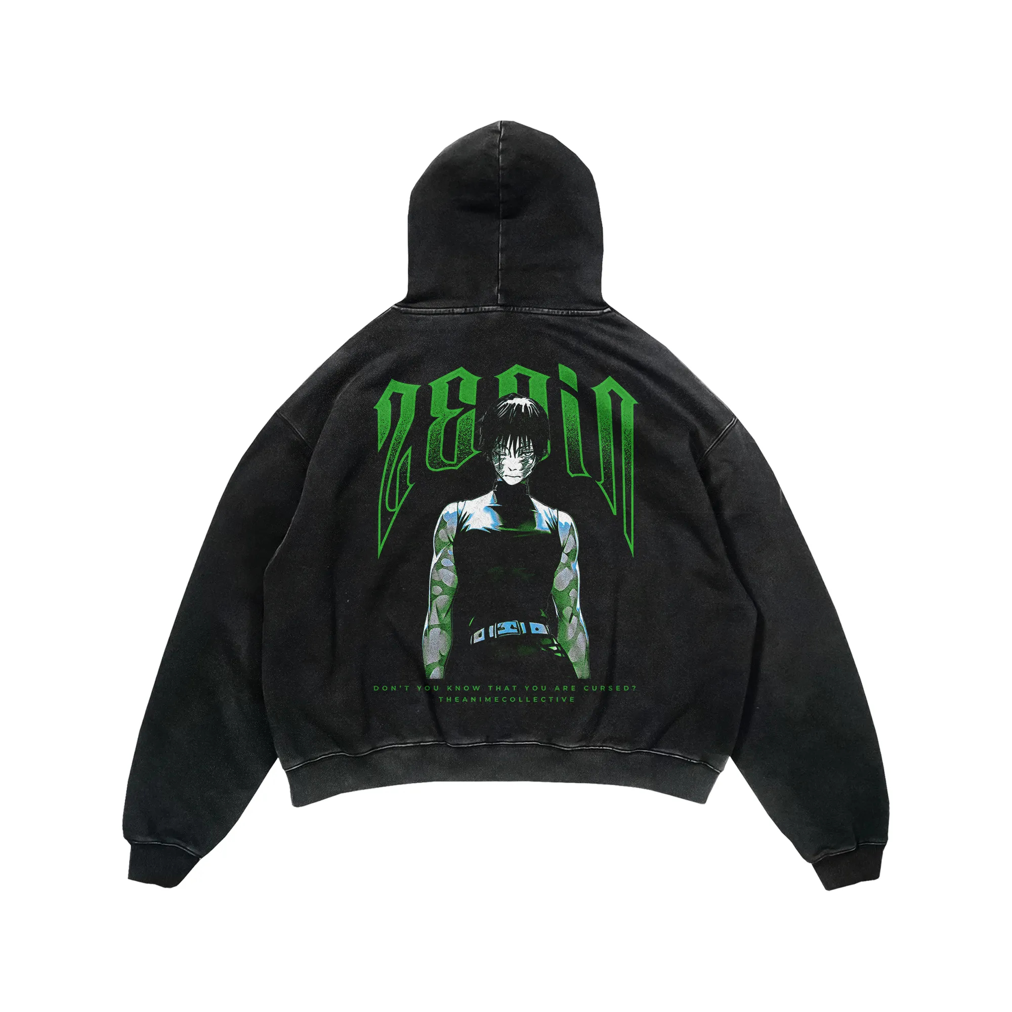 Maki Vintage Hoodie | Jujutsu Kaisen