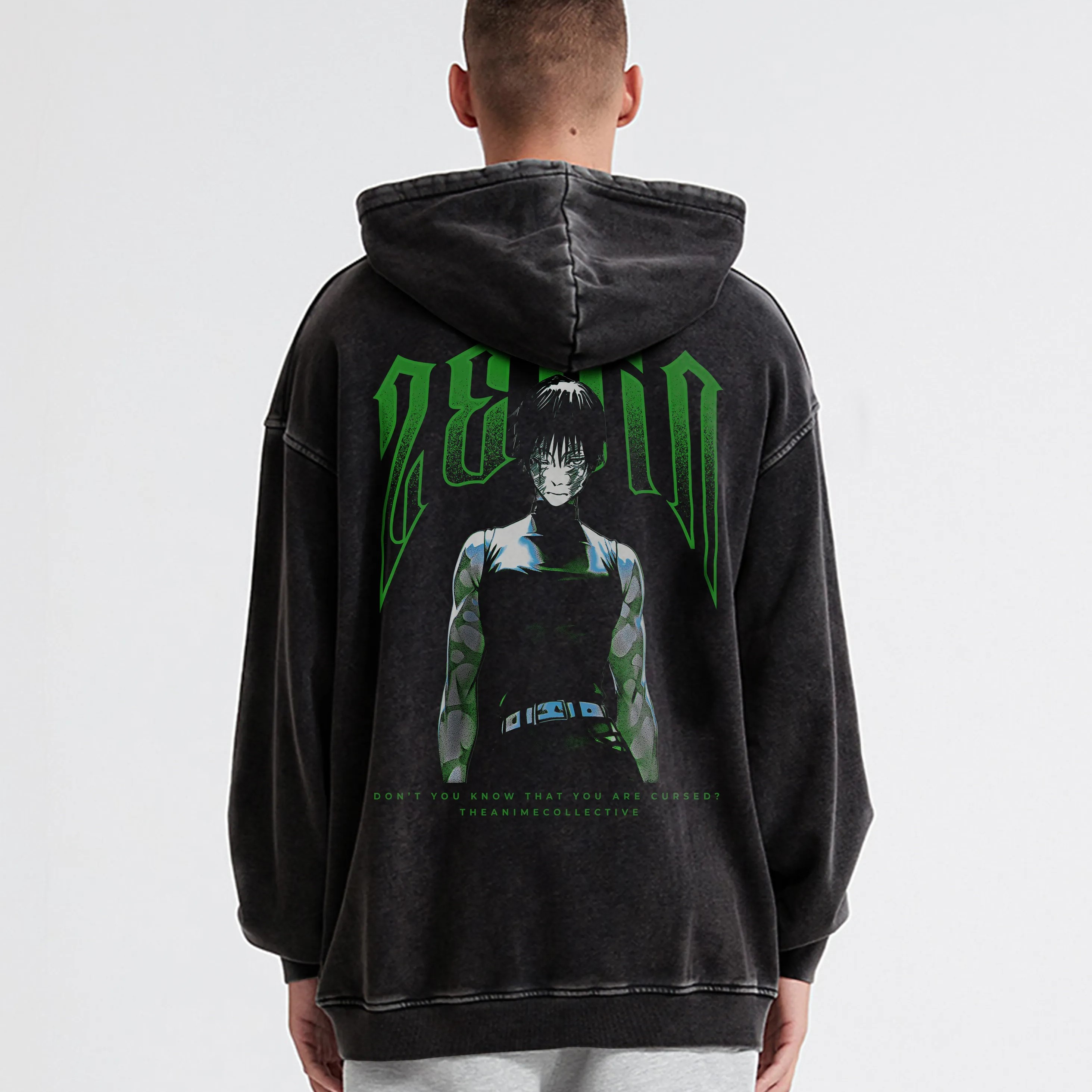 Maki Vintage Hoodie | Jujutsu Kaisen