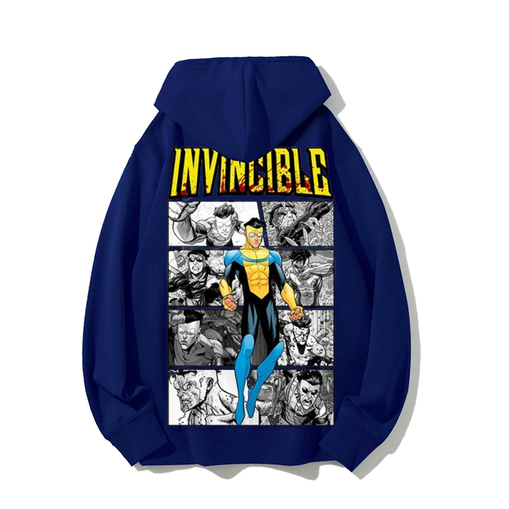 Invincible Cotton Unisex Graphic Stylish Hooded