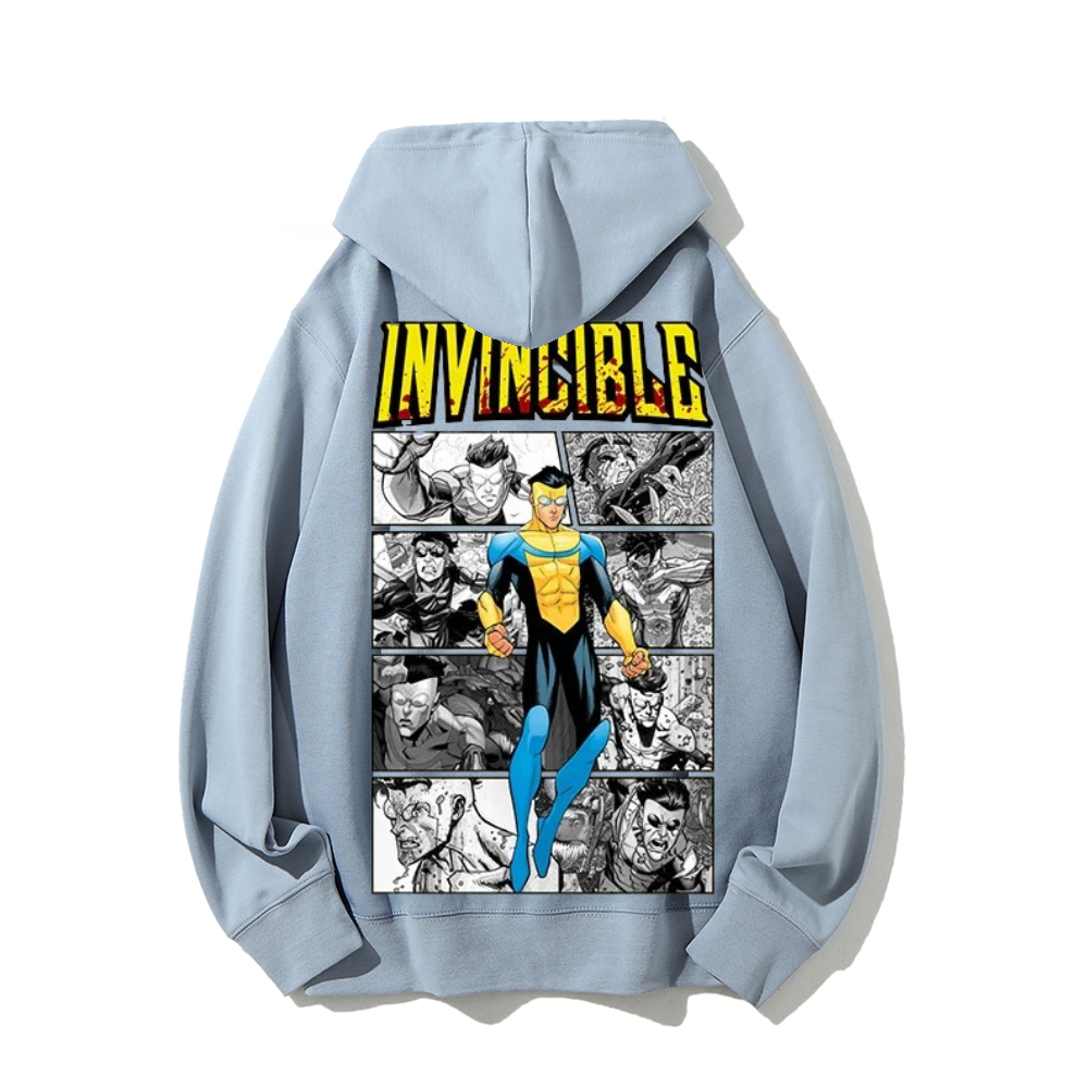 Invincible Cotton Unisex Graphic Stylish Hooded
