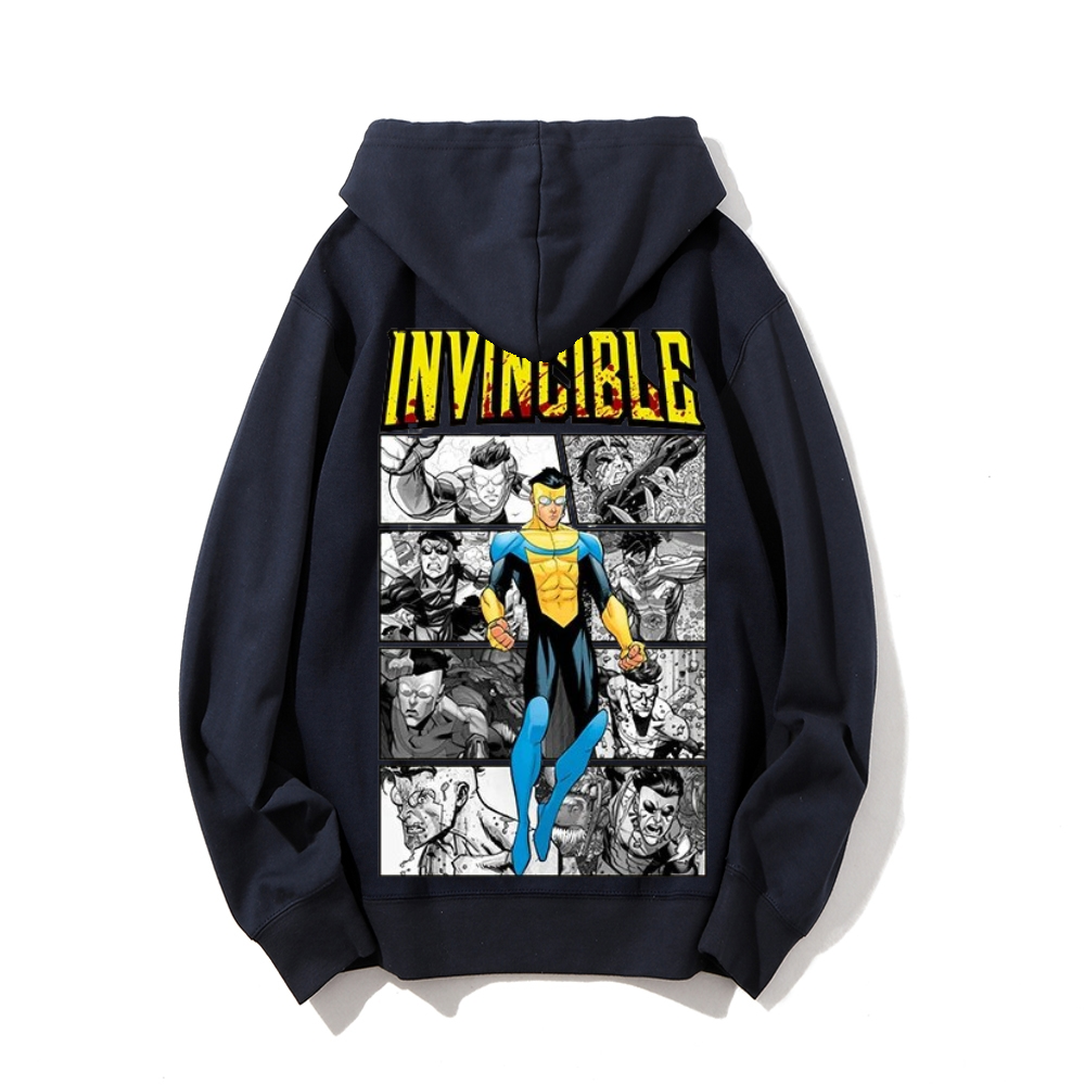 Invincible Cotton Unisex Graphic Stylish Hooded