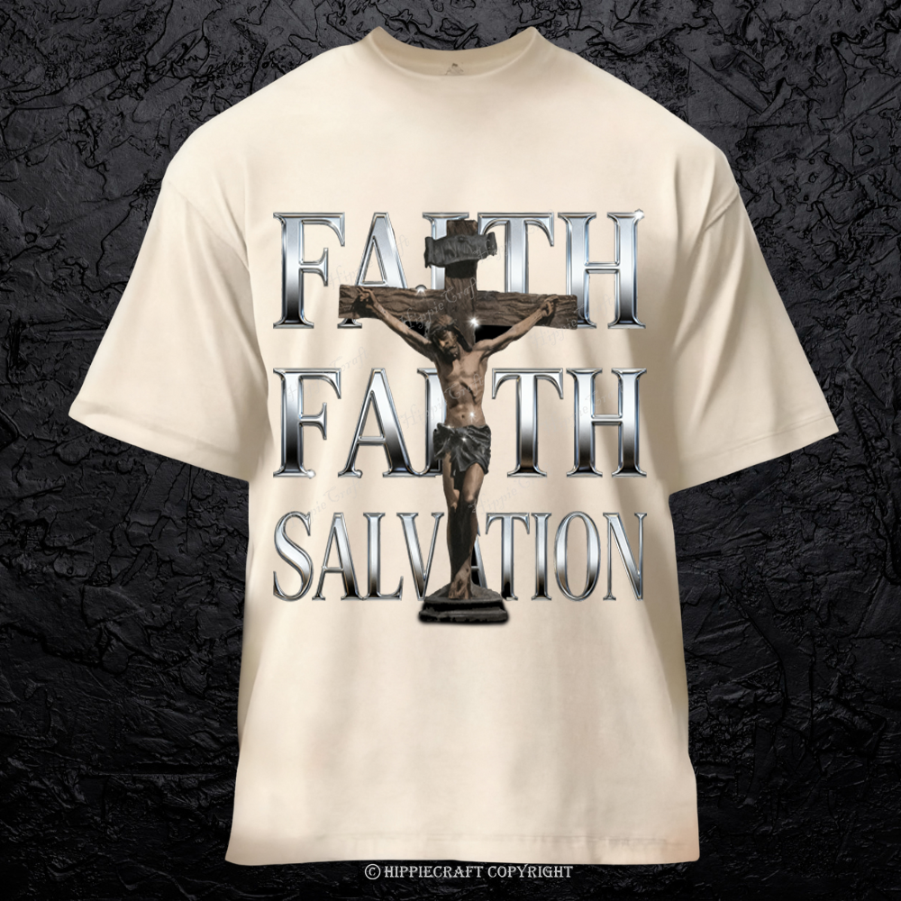 Unisex Belief Washed T-Shirt