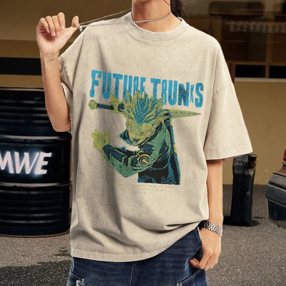 Future Trunks Vintage T-Shirt | Dragon Ball Super