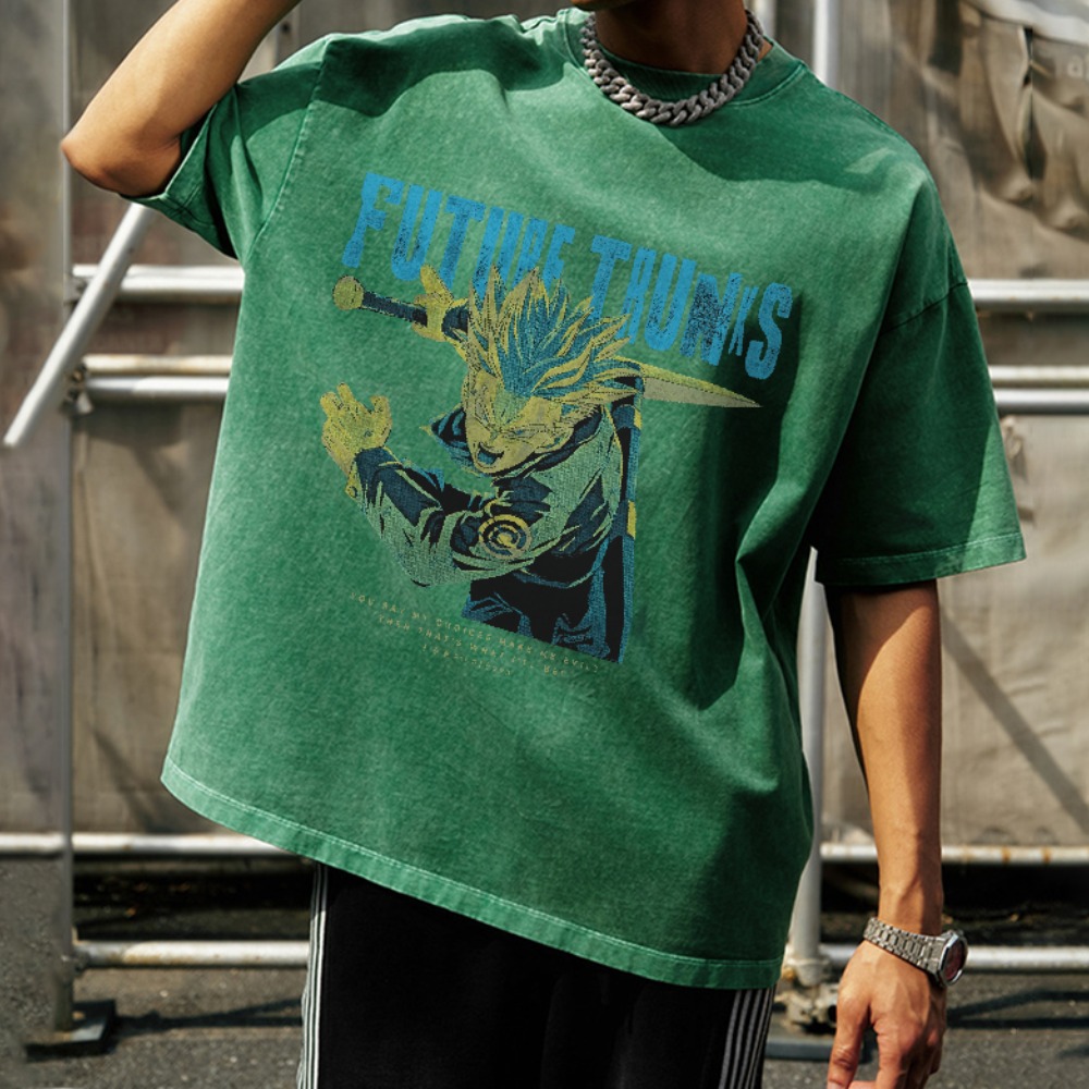 Future Trunks Vintage T-Shirt | Dragon Ball Super