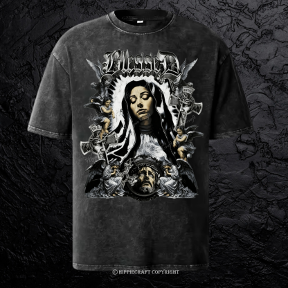 Unisex Jesus is the Son of God incarnate as a human being Washed T-Shirt