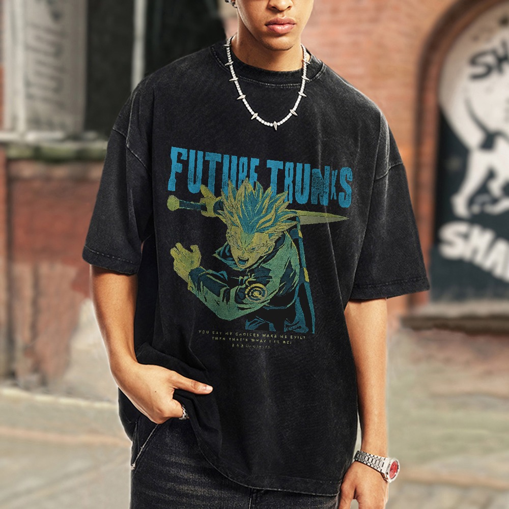 Future Trunks Vintage T-Shirt | Dragon Ball Super