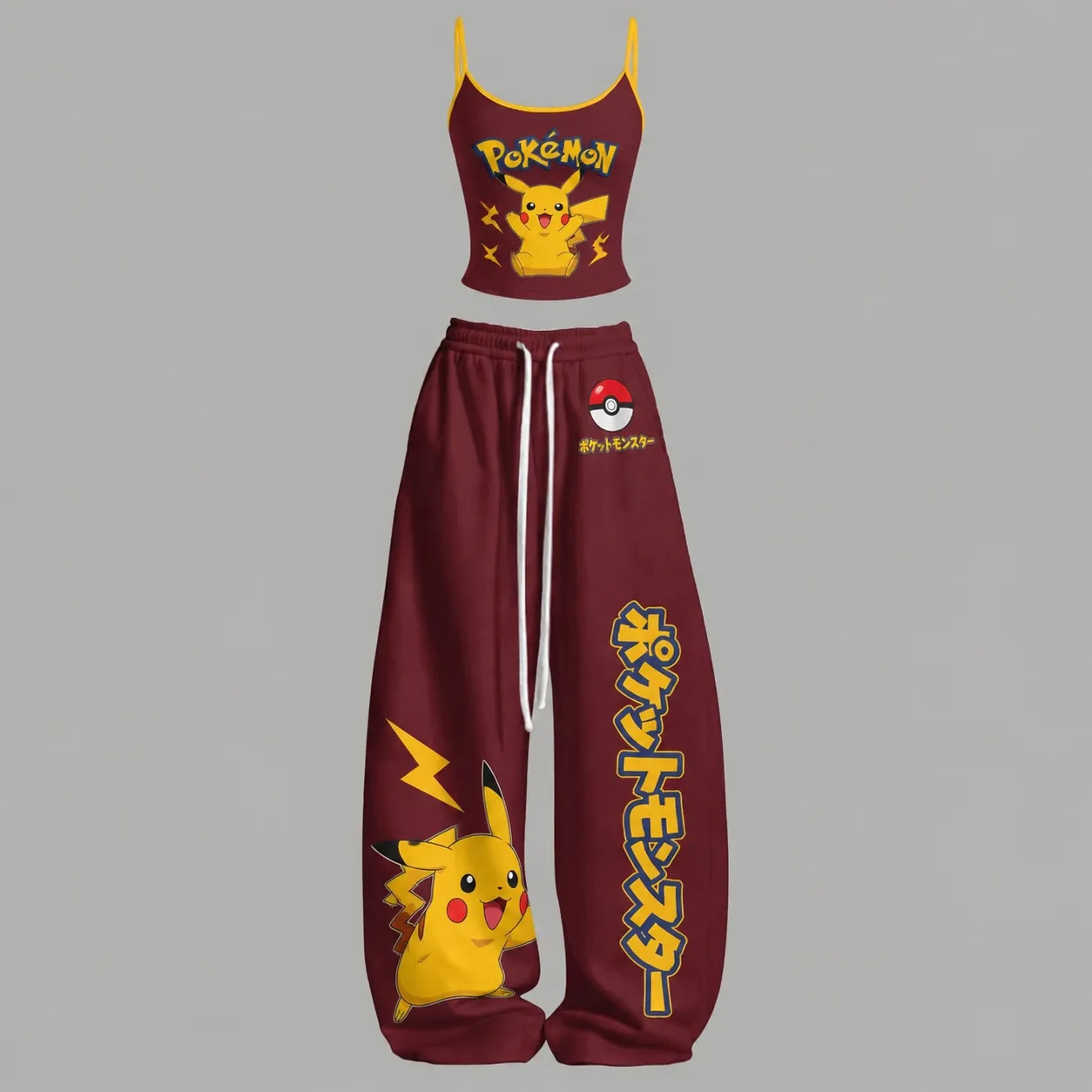 Pokémon Top & Elasticated Trousers Two-Piece Set