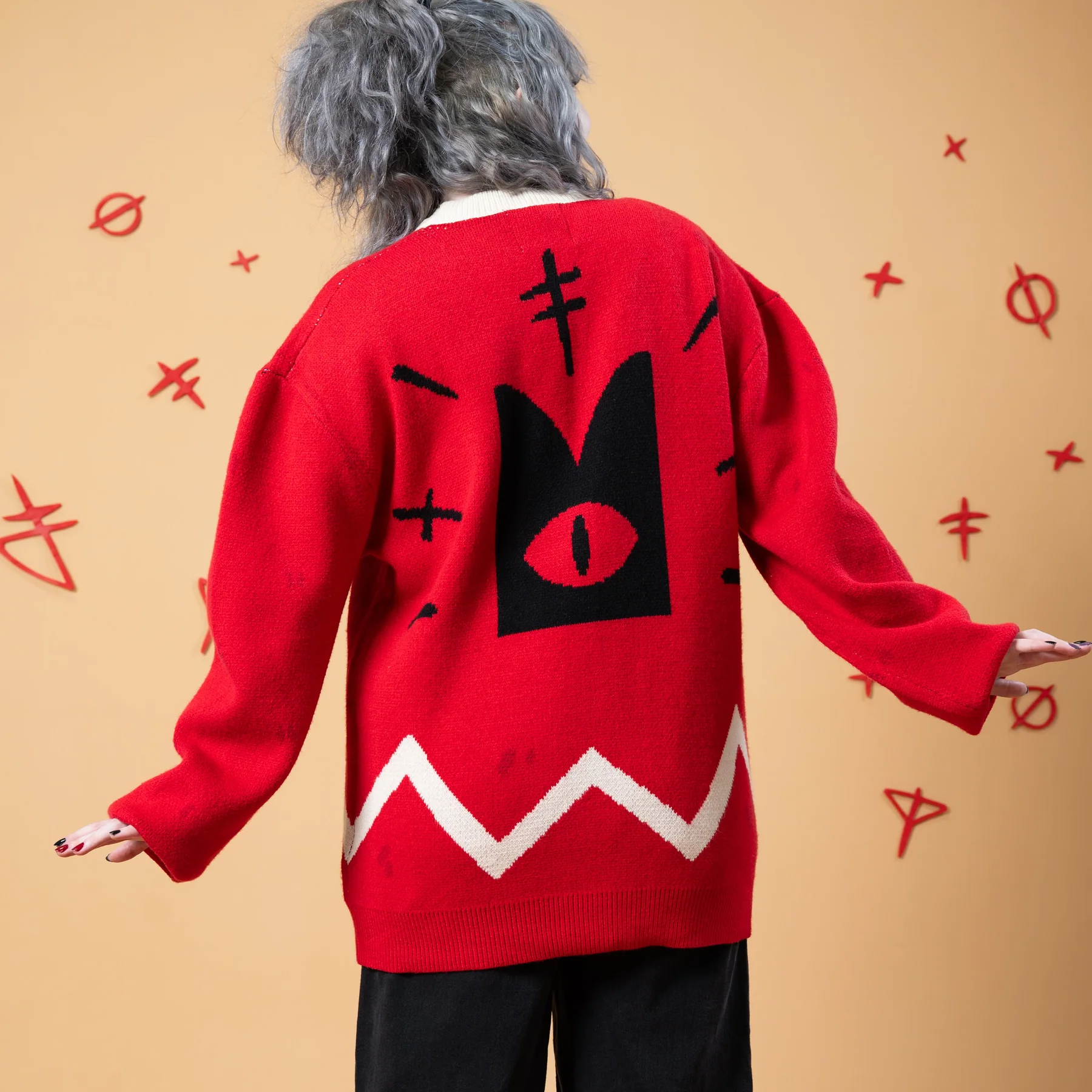 Lamb Cloak Cardigan