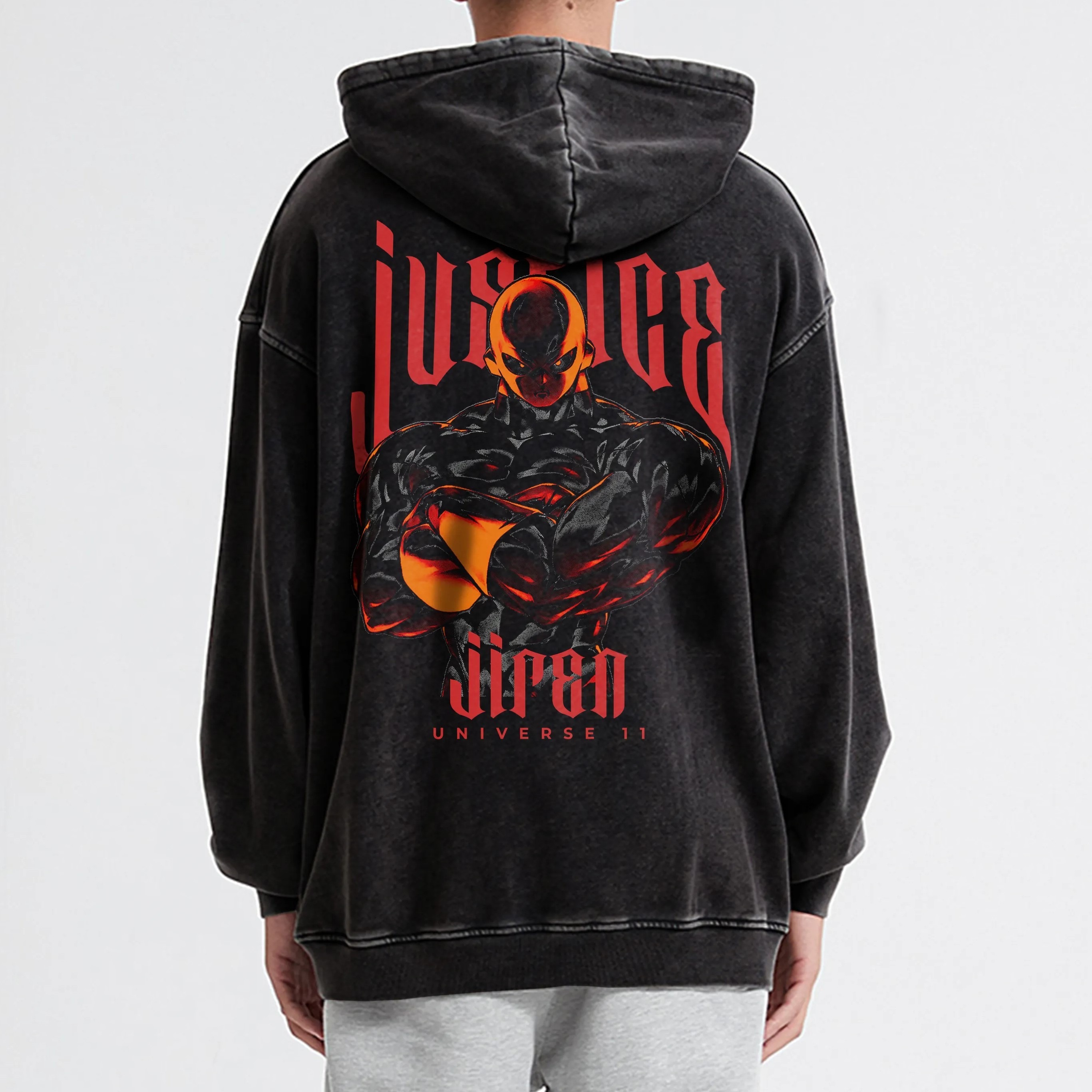 Jiren Vintage Hoodie | Dragon Ball Super