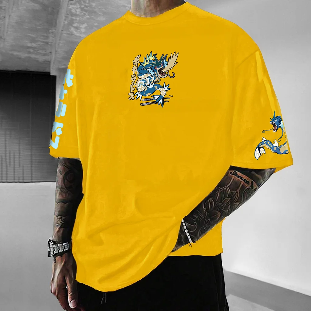 Unisex Pokémon Anime Graphic Streetwear T-Shirts