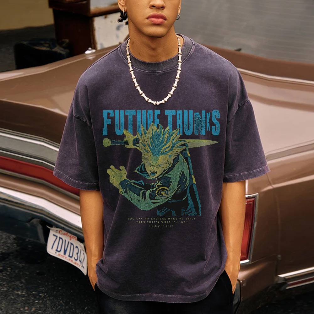 Future Trunks Vintage T-Shirt | Dragon Ball Super