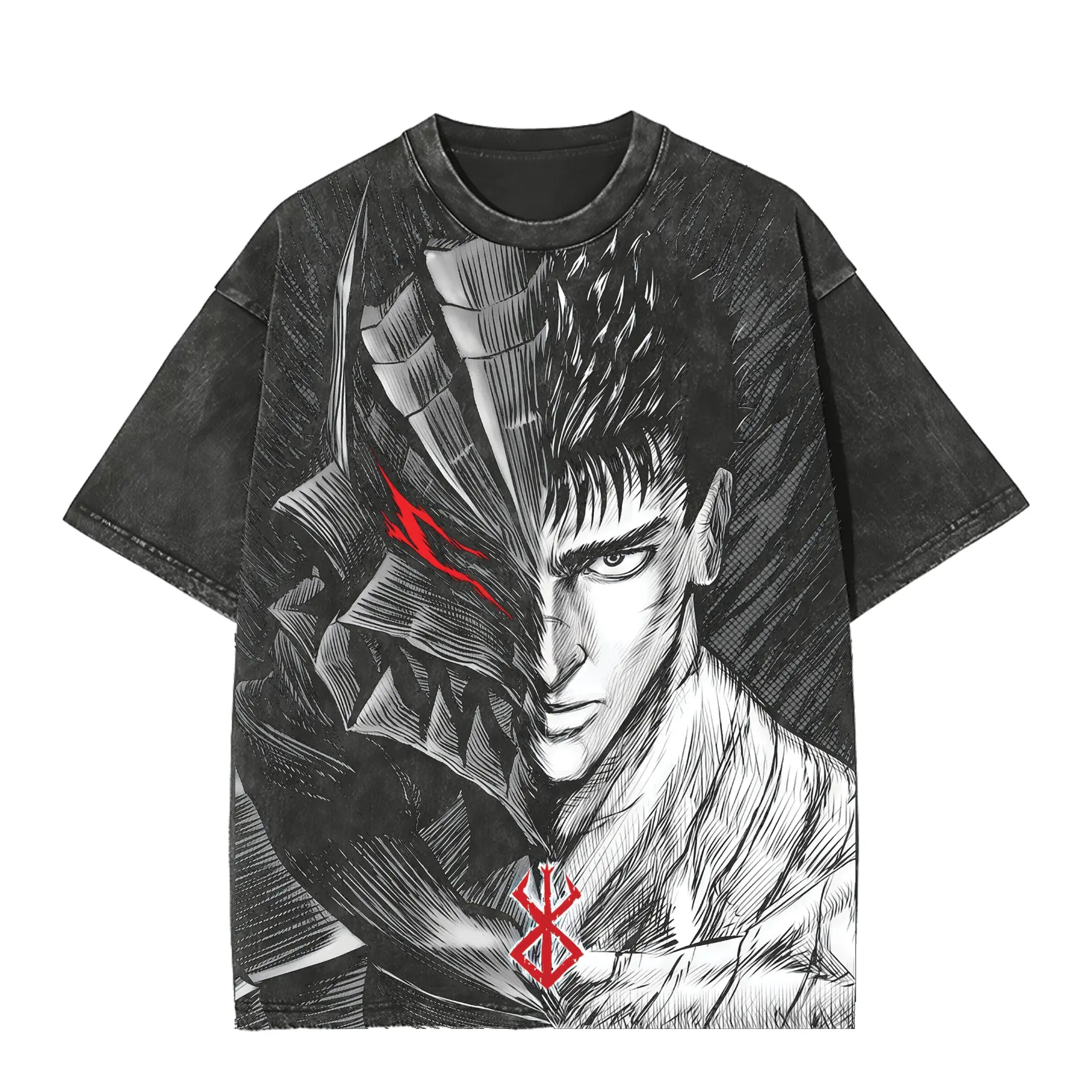 Vintage Oversized T-Shirt|Berserk 1.18