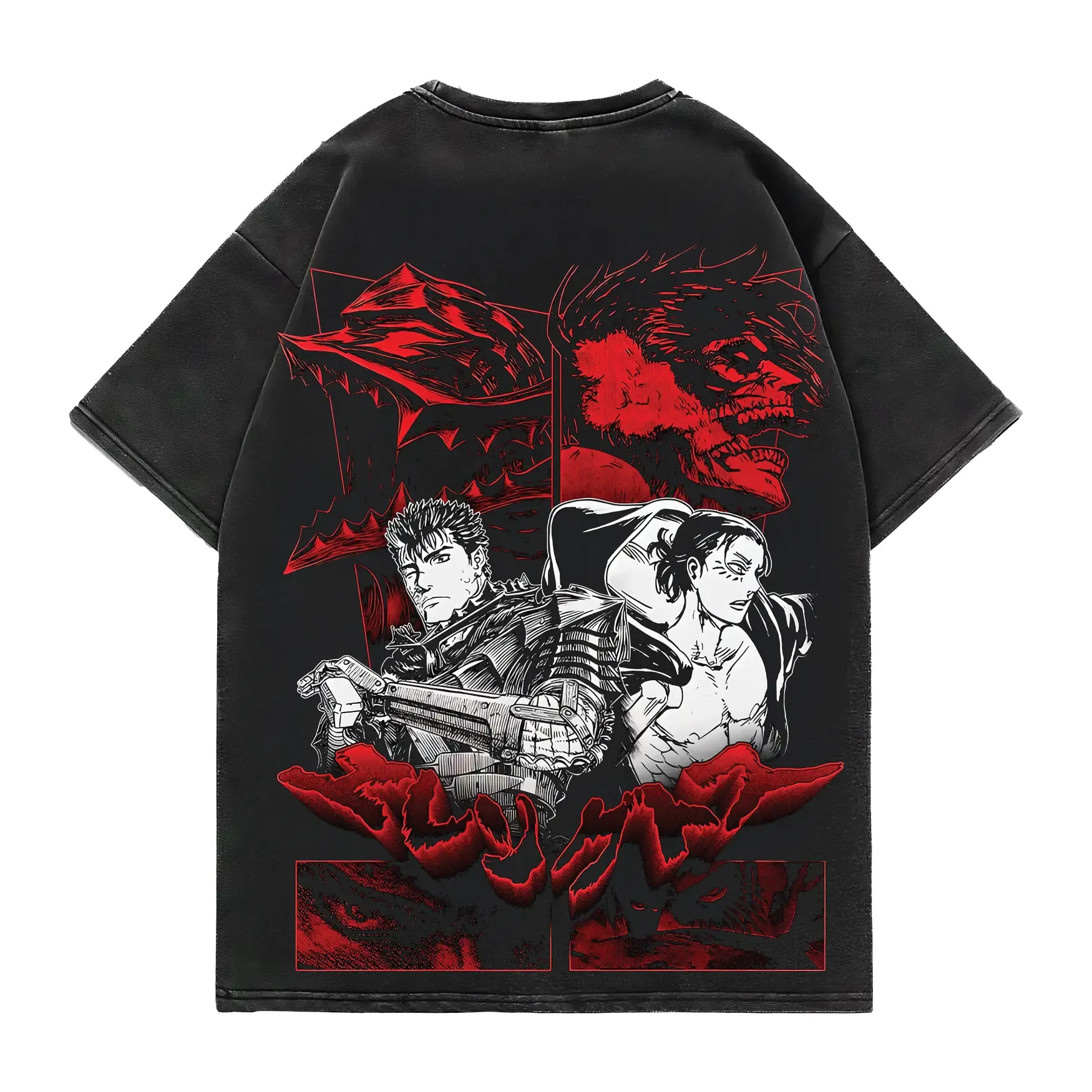 Vintage Oversized T-Shirt|Berserk