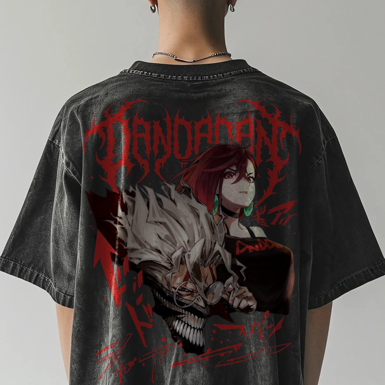 Vintage Oversized T-Shirt|DANDADAN