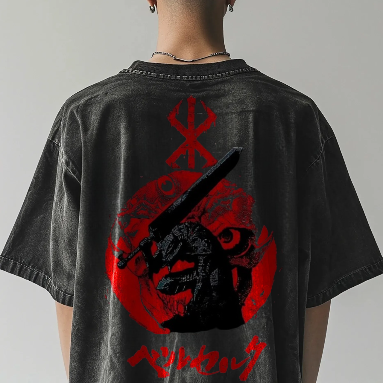 Vintage Oversized T-Shirt|BERSERK