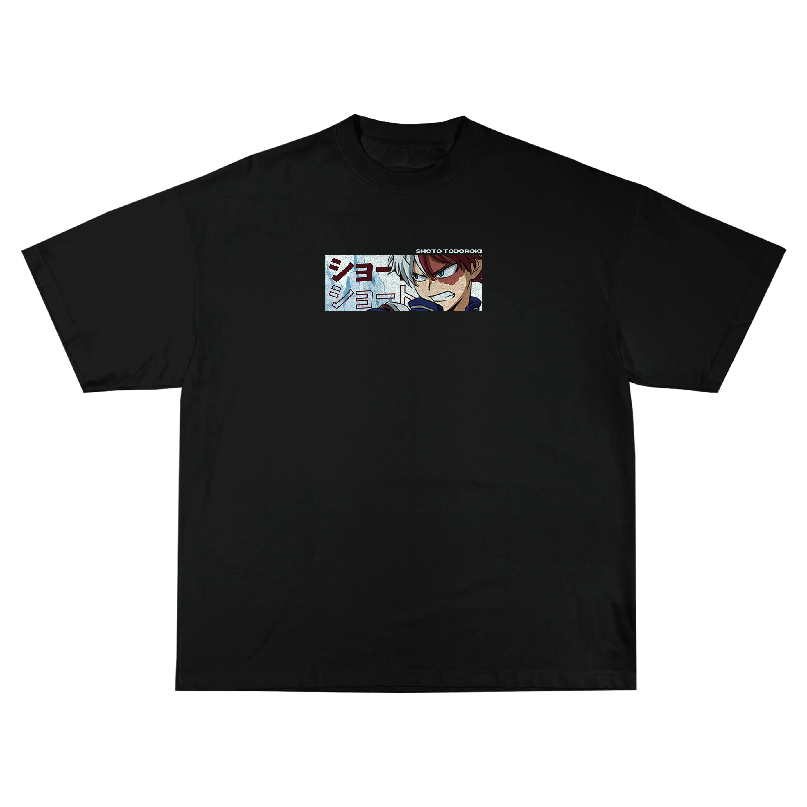 Shoto Todoroki My Hero Academia | Black T-Shirt